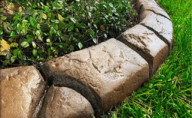 Tangier Slate with Randon Bieber Block Stone Tangier Slate with Randon Bieber Block Stone